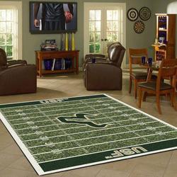 NCAA South Florida Bulls Home Field Living Room Carpet Regtangle Carpet 1