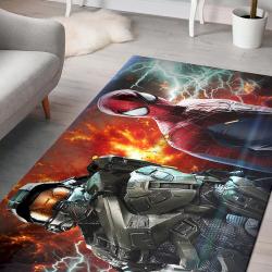 Spider Man Superhero Marvel Spider Man Action Rug Living Room Rug Home Decor