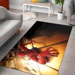 spider man superheroes marvel comics rug living room rug home decor 0
