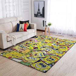 Spongebob Squarepants Area Rug Non-Slip Cartoon Carpet Home Decor Gift Idea For Fans V11134