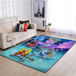 Spongebob Squarepants Area Rug Non-Slip Cartoon Carpet Home Decor Gift Idea For Fans Ssp91208