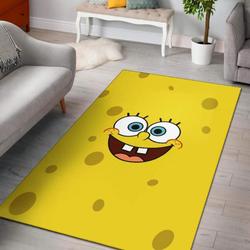 Spongebob Squarepants Area Rug Non-Slip Cartoon Carpet Home Decor Gift Idea For Fans
