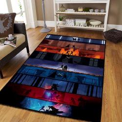 Star Wars Area Rug Living Room Rug Home Decors Anime Movies Living Room