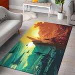 star wars sci fi action fighting futuristic rug living room rug home decor v1 0