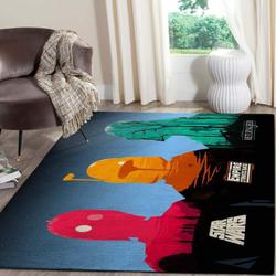 Star Wars Superhero Movies Area Rugs Living Room Carpet Christmas Gift Rug Regtangle Carpet Floor Decor Home Decor V8310