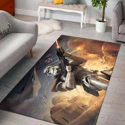 Star Wars Video Games Stormtroopers Static D Rug Living Room Rug Home Decor