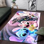 stitch family disney lilo and stitch rug area rug living room carpet rug regtangle carpet floor decor home decor 0