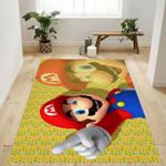 super mario 16 area rug living room and bed room rug rug regtangle carpet floor decor home decor 0