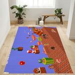 super mario 21 area rug living room and bed room rug rug regtangle carpet floor decor home decor 0