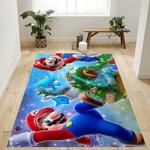 super mario 42 area rug living room and bed room rug rug regtangle carpet floor decor home decor 0