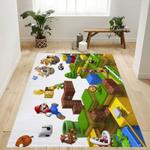 super mario 52 area rug living room and bed room rug rug regtangle carpet floor decor home decor 0