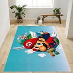 super mario 58 area rug living room and bed room rug rug regtangle carpet floor decor home decor 0