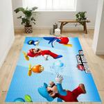 super mario 97 area rug living room and bed room rug rug regtangle carpet floor decor home decor 0