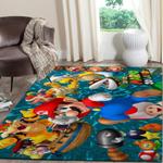 super mario area rug nintendo video game carpet gamer living room rugs rug regtangle carpet floor decor home decor v875 0