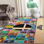 super mario area rug nintendo video game carpet gamer living room rugs rug regtangle carpet floor decor home decor v877 0