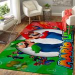 super mario bros area rug living room rug home decor nintendo video game gfd 1910137 0