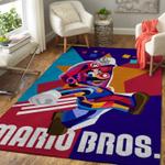 super mario bros area rug nintendo video game carpet gamer living room rugs rug regtangle carpet floor decor home decor v6622 0