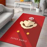 super mario logo gaming collectiion area rugs living room carpet rug regtangle carpet floor decor home decor 0