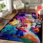 super mario odyssey area rug living room rug home decor nintendo video game gfd 191013 0