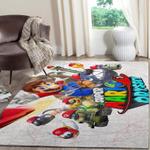 super paper mario gaming area rugs living room carpet christmas gift rug regtangle carpet floor decor home decor 0