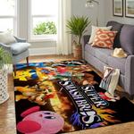 super smash bros area rug gaming carpet gamer living room rugs rug regtangle carpet floor decor home decor v1227 0