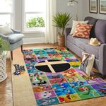 super smash bros area rug gaming carpet gamer living room rugs rug regtangle carpet floor decor home decor v1230 0