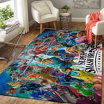 super smash bros ultimate area rug gaming carpet gamer living room rugs rug regtangle carpet floor decor home decor v6643 0