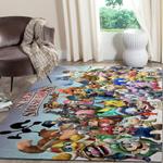 super smash bros ultimate game nintendo switch fn050207 gaming area rug rug regtangle carpet floor decor home decor 0