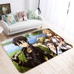 sword art online anime 36 area rug living room and bed room rug rug regtangle carpet floor decor home decor 0