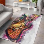 synyster gates guitar area rug living room rug home decors bedroom halloween gift 0