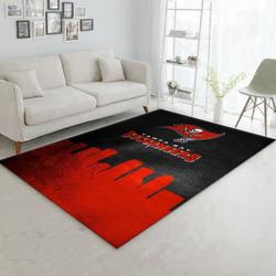 NFL Tampa Bay Buccaneers Rectangle Rug Personalized Non-Slip Carpet Gift For Football Fans 14