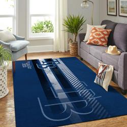 Tampa Bay Rays Area Rug Mlb Team Logo Living Room Home Decor 3