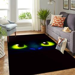 Toothless Eyes Rug Home Decor Football Team Logo Carpet Rug Living Room F102198