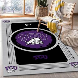 Tcu Horned Frogs Ncaa 1 Area Rug Living Room Bedroom Rug Rectangle Carpet 1