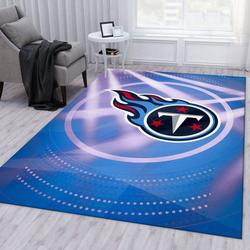 NFL Tennessee Titans Rectangle Rug Personalized Non-Slip Carpet Gift For Football Fans 15
