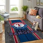 texas rangers mlb area rugs baseball living room carpet team logo wooden style home rug regtangle carpet floor decor home decor 0