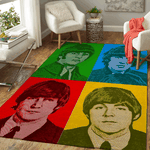 the beatles band iconic liverpool band the beatles english rock band pop art area rug rug regtangle carpet floor decor home decor 0