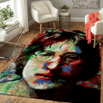 the beatles john lennon the beatles rock band legend 1960 art area rug rug regtangle carpet floor decor home decor 0