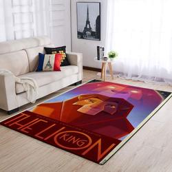 The Lion King Area Rug Living Room Rug Home Decor Disney Movie Ofd 1910101