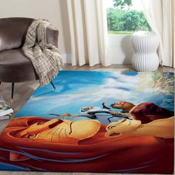 The Lion King Area Rugs Living Room Carpet Fn051230 Rug Regtangle Carpet 