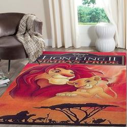 The Lion King Area Rugs Living Room Carpet Fn051236 Rug Regtangle Carpet 