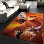 the lion king iconic rafiki simba birth scence area rug living room and bed room rug rug regtangle carpet floor decor home decor 0