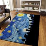 the lord of the rings area rugs starry night movies bedroom living room carpet cute home rug regtangle carpet floor decor home decor 0