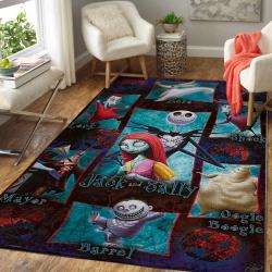 The Nightmare Before Christmas Movie Halloween Area Rugs Living Room Carpet Floor Home Decor Rb7A8E7E9953 Rug Regtangle Decor Home Decor