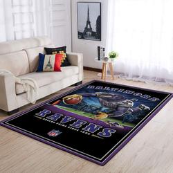 Giants NFL Area Rug Living Room Rug Home Decor Home Decor Bedroom Living Room Decor