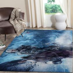 The Witcher Gaming Area Rugs Living Room Carpet Fn120132 Rug Regtangle 