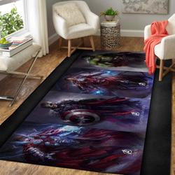 Thor Captain America Iron Man & Hulk Area Rugs 190916 Marvel Superhero