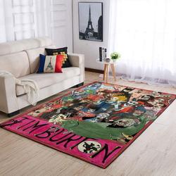 Tim Burton Characters Area Rug Living Room Rug Home Decor Movie Ofd 190922
