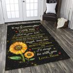 to my granddaughter i will always be with you love mama dhckl1810at rug living room rug home decor 0