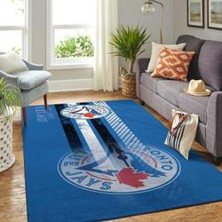 Toronto Blue Jays Area Rug Mlb Baseball Team Logo Carpet Living Room Rugs V3662